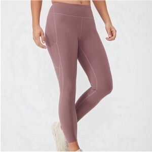 Outdoor Voices Leggings Superform 7/8 Mid Rise Workout Taupe Brown Size Small